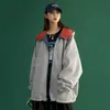 Vestes pour femmes, vêtements des deux côtés au printemps et en automne, coréen, ample, fin, assorti avec tout, japonais bf vent 220919