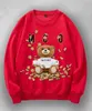 Sweatshirt girl Fashion women colorful Bear Print Hoodies Famous Designer Best Quality Hip Hop Long Sleeve Sweatshirts