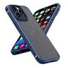 الحالات الهاتفية المصممة لـ iPhone14/Promax/Pro/Max Slim Slim Right Shockproof Phone Case شفاف مضاد للألياف الكربونية.