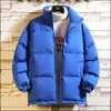 Herenjassen nieuwe harajuku parka mode winter warm dik 2022 streetwear hiphop vrouw kleding l220830