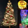 سلاسل الشجرة عيد الميلاد LED LED RIPBON LITERS DECREATIONS للمنزل 2022 حديقة الحزبية الحلي NAVIDAD ديكور