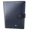 مصمم فاخر Notepad Leaf Leaf أسود مزدوج الوجه المظرف Notebook A5 Notepads 100 صفحة أفضل هدايا الأعمال 244L