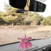 Tapestries Mini handgeweven hanger macrame muur hangende kunst geweven tapijt Boheemse ambachten decoratie voor autoslaapkamer