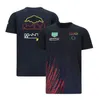 Terno de corrida F1 Team joint top Masculino casual respirável de secagem rápida camiseta da série de corrida