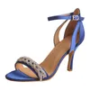 blu royal sandali tacco