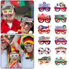 Diğer Festival 2022 Dünya Kupası Gözlükleri Bar Futbol Partisi Dekoratif Sahne Fan Malzemeleri WLL1651