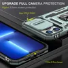 Shockproof Lens Protective Slider Door Mobile Phone cases Ring Holder Kickstand Combo For Motorola MOTO G STYLUS 2022 5G 4G G22 Cover B2