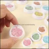 Nail Art Decorations Nail Art Decorations 50Pcs/ Box Stickers Flowers Autumn Decoration Resin Parts Nature Dried Diy For Everything W Dhzlm