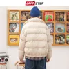 남자 재킷 Lappster Men Harajuku 큰 주머니 거품 겨울 2022 스트리트웨어 Desginer Parka Pair 한국 버퍼 L220830