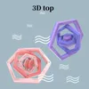 2022 New Fidget Toy 3D Spinning Top Creative Fidget Spinning Decompression Toys Unlimited Flip новейшие горячие распродажи