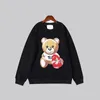 Warm sportswear Red Women Sweatshirt Colorful Bear Print Hoodies Designers Best Quality Pullover Teen Girl boy Autumn Clothing