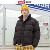 남자 재킷 Lappster Men Harajuku 큰 주머니 거품 겨울 2022 스트리트웨어 Desginer Parka Pair 한국 버퍼 L220830