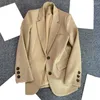 Abiti da donna Confortevole Chic Donna Bottoni Abbottonatura Colore puro Temperamento Blazer casual Taglio 3D Giacca Polsini Capispalla