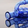 Kleurrijke rookglas bong waterpijp droge as catcher hookah kom adapter adapter connector convert houder handgemaakte accessoires dhl gratis