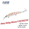 Ami da pesca FJORD 110mm 37g 90mm 29g 70mm 17g Pesante affondamento Minnow Esche da pesca Acqua di mare Accessori per la pesca a lancio lungo Esche artificiali 220830