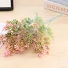 ONE Faux Flowers Plastic Eucalyptus 5 Stems per Bunch Simulation Mini Acacia Beans for Wedding Home Decorative Artificail Plant