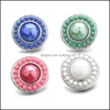 Clasps Hooks Noosa Snap Jewelry Colourf Acrylic Beads Buttons Fit 18Mm Button Bracelet Drop Delivery 2021 Findings Comp Dhseller2010 Dhyfy