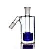 45 90 Degrees Glass Ashcatcher with Stereo Matrix Perc 14mm 18mm Ash Catchers for Glass Bong Hookahs Heady Oil Rigs Water Pipe Accessory