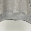 メンズプラスサイズのパーカースウェットシャツ丸い首の刺繍と印刷されたポーラースタイルの夏の摩耗ストリートピュアコットンET6