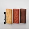 Natural Wood Case Portable Dry Herb Tobacco Cigarette Holder Smoking Dugout One Hitter Catcher Taster Bat Pipe Storage Box Innovative Design High Quality DHL Free