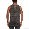 Sports Brand ASR Herren-Tant-Tops, Camouflage-Druck, ärmellos, Pullover, Tunika, Top, Sport, U-Ausschnitt, atmungsaktiv, schnell trocknend, Fitness, Herrenbekleidung