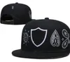 2023 American Foottball KC Snapback Hats 32 Команды Luxury Designer Emelcodery Cacquette Sports Hat Brapback Snap Back Регулируемая крышка A0