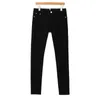 Women's Jeans Women High Waist Skinny With Zipper In The Back Vintage Push Up Black Femme Fitness Denim Pants Streetwear Leggings