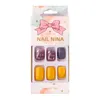 False Nails 2022 Fashion Cute Extension Återanvändbar akryl Fake Nail French Art Tips Set Löstagbart tips för kvinnor