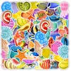 50Pcs Colorful Marine Life Stickers Skate Accessories No-Duplicate Waterproof Vinyl Sticker For Skateboard Laptop Luggage Phone Case Car Decals