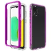 Phone Cases For Samsung A32 A52 A72 A13 A53 A33 A73 A03 A23 A20 A50 S10 PLUS NOTE 10 LITE With Colorful PC & Clear TPU 2-Layer Anti-Scratched Function Drop Protection Cover