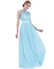 Casual Dresses Women's Embroidered Chiffon Dress Long Evening Prom Gown Beach Garden Wedding Party Formal Junior Tulle