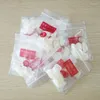 Ложные гвозди 600pcs/set натуральный цвет/белый/прозрачный цвет гвоздь короткие кончики