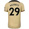 Kids Man Club Soccer 17 Raheem Sterling Jersey Set 29 Kai Havertz 10 Christian Pulisic 16 Edouard Mendy 19 Mason Mount 6 Kits de football Thiago Silva Nom personnalisé QieErXi