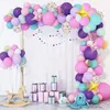 Inne świąteczne zapasy imprezowe qifu makaronowe balony garland lateks balony architego okazji urodziny dekoracje dzieci dorosły ślub łańcuch baby shower balon 221010