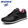 Dress Shoes BONA Classics Style Women Running Lace Up Athletic Outdoor Jogging Sneakers Comfortable Fast 220829