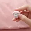 Ubrania magazynowe 6pcs gospodarstwo domowe Prosty czysty kolor kołdry uchwyt grzybowy klip mini -łóżko akcesoria