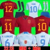 spain soccer jersey PEDRI FERRAN TORRES MORATA GAVI football shirt ANSU FATI KOKE AZPILICUETA men and kids kits top quality