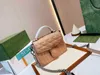 Taschen Designer-Handtasche Alltagstasche Marken-Crossbody-Perlenriemen Pu-Leder Fashoin Messenger-Geldbörse Damen Klassischer Eimer