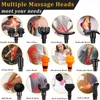 Helkroppsmassager 30 Speed ​​Massage Gun Professional Electric Fascia Gun Deep Muscle Relax Body Massager Guns For Fitness Pain Relief med handväskor 220829