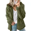 Womens Fur Faux Elegant Teddy Bear Hoodie Women Coat Autumn Winter Warm Soft Hooded Fleece Jacket Female Plush Overcoat Thick Outerwear 220830