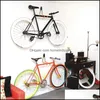 Ganci Rails Ganci Dreld Montaggio a parete Appendiabiti Rack Garage Bike Hook Heavy Duty Garden Organizer da bagno Utensili da cucina con scre Dh7Zm