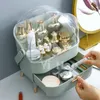 Storage Boxes Bins Fashion Big Capacity Cosmetic Box Waterproof Dustproof Bathroom Desktop Beauty Makeup Organizer Skin Care Drawer 221008