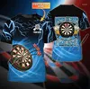 Herren T-Shirts Mode Sport Darts Spieler Bier Club Spiele Tattoo Sommer Streetwear Casual Lustige T-Shirts Unisex Kurzarm A4