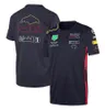 F1 Yarış Takım Takımı Eklemi Top Mens Sıradan Nefes Alabilir Hızlı Kurutma Serisi T-Shirt