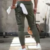 Mężczyzn Pants Joggers Mężczyznki Streetwear Spodnie Wiele kieszeni zamków błyskawicznych Męskie dresowe dresowe suit 20ck19 220830