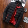 Jackets para hombres Otoño Invierno Invierno Mensor algodón Moda de algodón Fashion Casual Outdoor Coat Coat Autwear Mass Sutwear en espesor de las capas 220830