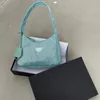 Designer klassische Umhängetaschen Luxus Kristall Frauen Handtaschen Mode Freizeit Halbmond Achselpaket Leinwand Reißverschluss Handtasche Brieftasche