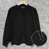 Sweaters masculinos Big A Letter Bordery Fashion Brand Knit Fall Business Business Casual Color Color Clothing 220830