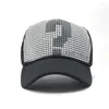 Ball Caps 2022 Summer Mesh Baseball Cap Новеньша Вопрос Марк Женщины Unisex Snapback Hip Hop Hat Cool Street Truck Gruil