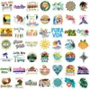 Упаковка из 50 шт. Мультфильм Costa Rica Sticker